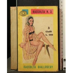 RACCOLTA GIALLOSEXY 3 GIALLI