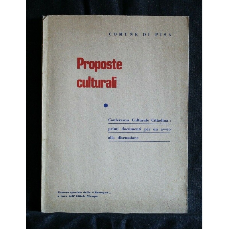 PROPOSTE CULTURALI