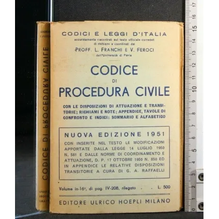 CODICE DI PROCEDURA CIVILE