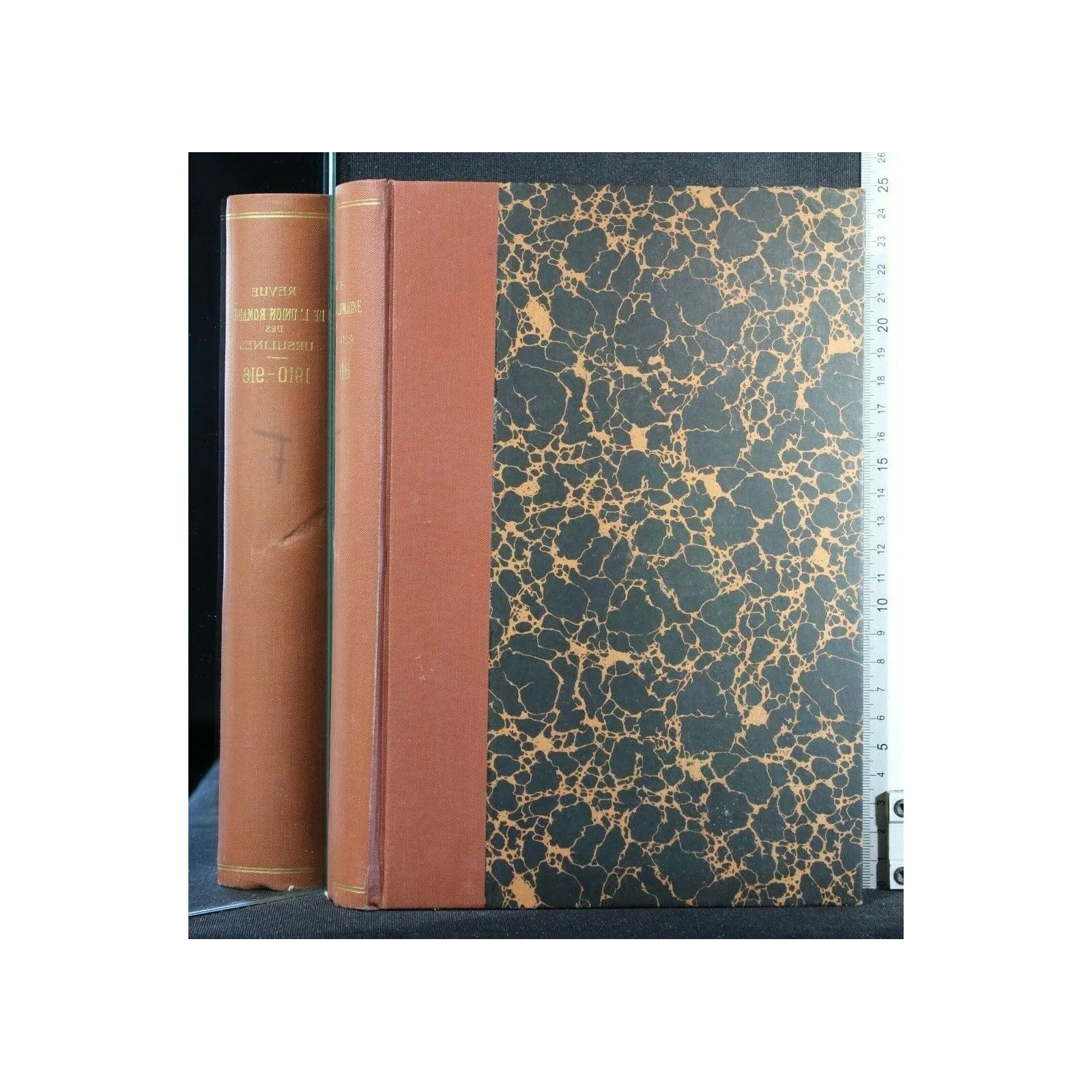 REVUE TRIMESTRIELLE DE L'UNION ROMAINE DES URSULINES 1910-1916