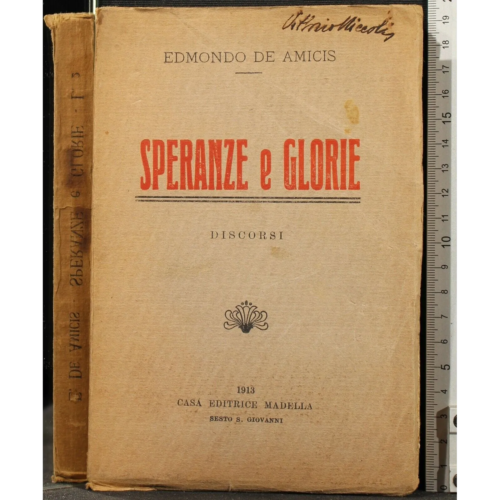 SPERANZE E GLORIE _x000D_