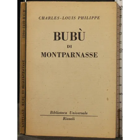 BUBÙ DI MONTPARNASSE _x000D_