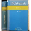 L'UNIVERSALE SCIENZE. A-INF/INF-Z
