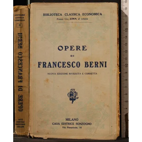 OPERE DI FRANCESCO BERNI _x000D_