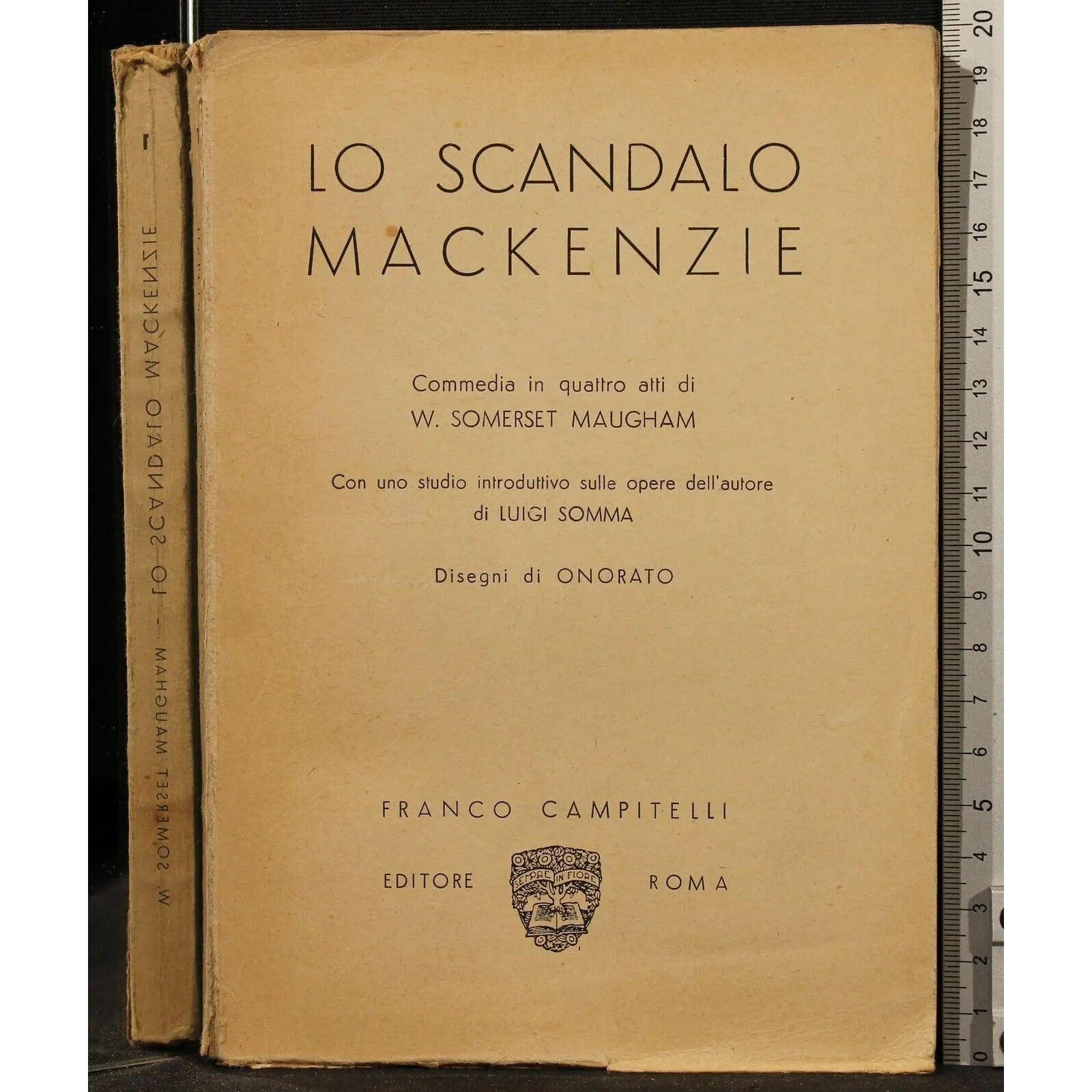 LO SCANDALO MACKENZIE. COMMEDIA IN QUATTRO ATTI _x000D_