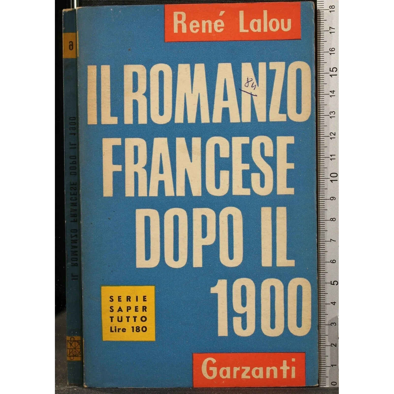 IL ROMANZO FRANCESE DOPO IL 1900 _x000D_