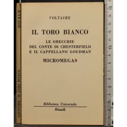 IL TORO BIANCO. LE ORECCHIE DEL CONTE DI.. _x000D_
