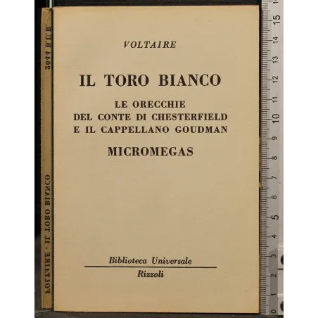 IL TORO BIANCO. LE ORECCHIE DEL CONTE DI.. _x000D_