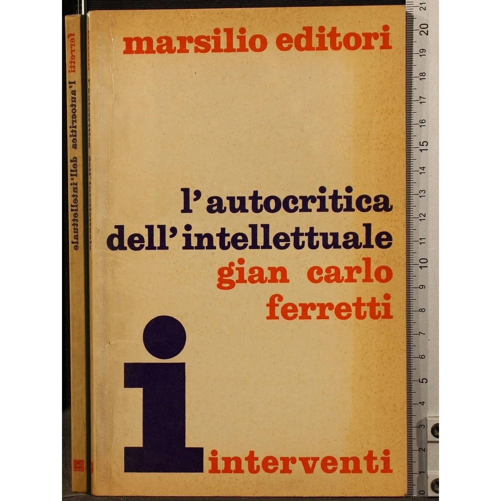 L'AUTOCRITICA DELL'INTELLETTUALE