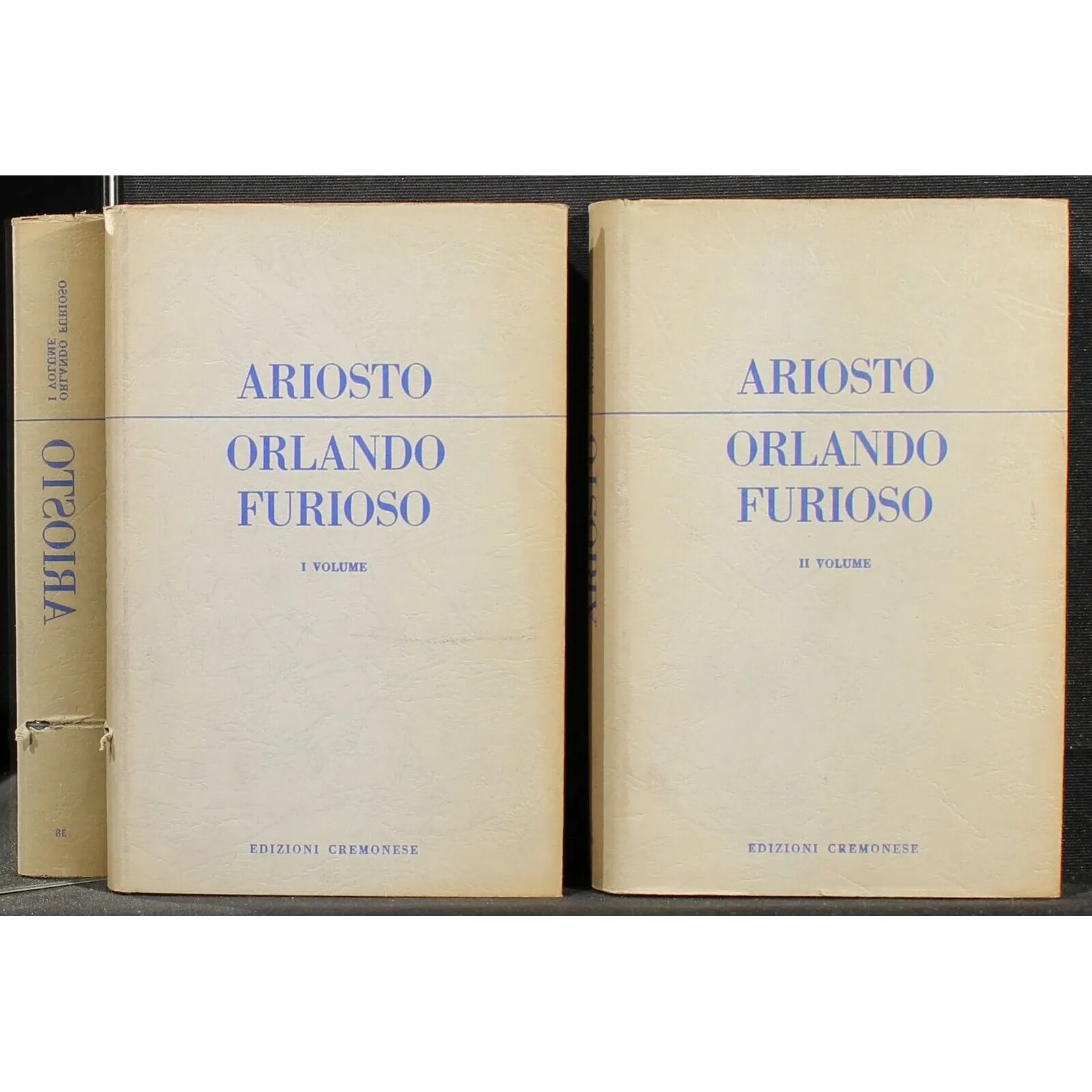 ORLANDO FURIOSO. 2 VOLUMI _x000D_