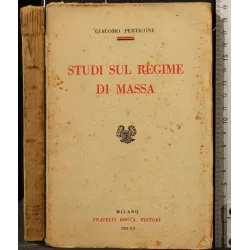 STUDI SUL REGIME DI MASSA