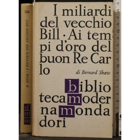 BMM. I MILIARDI DEL VECCHIO BILL. AI TEMPI D'ORO.. _x000D_