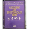 LEGGERE LO SPETTACOLO 1987