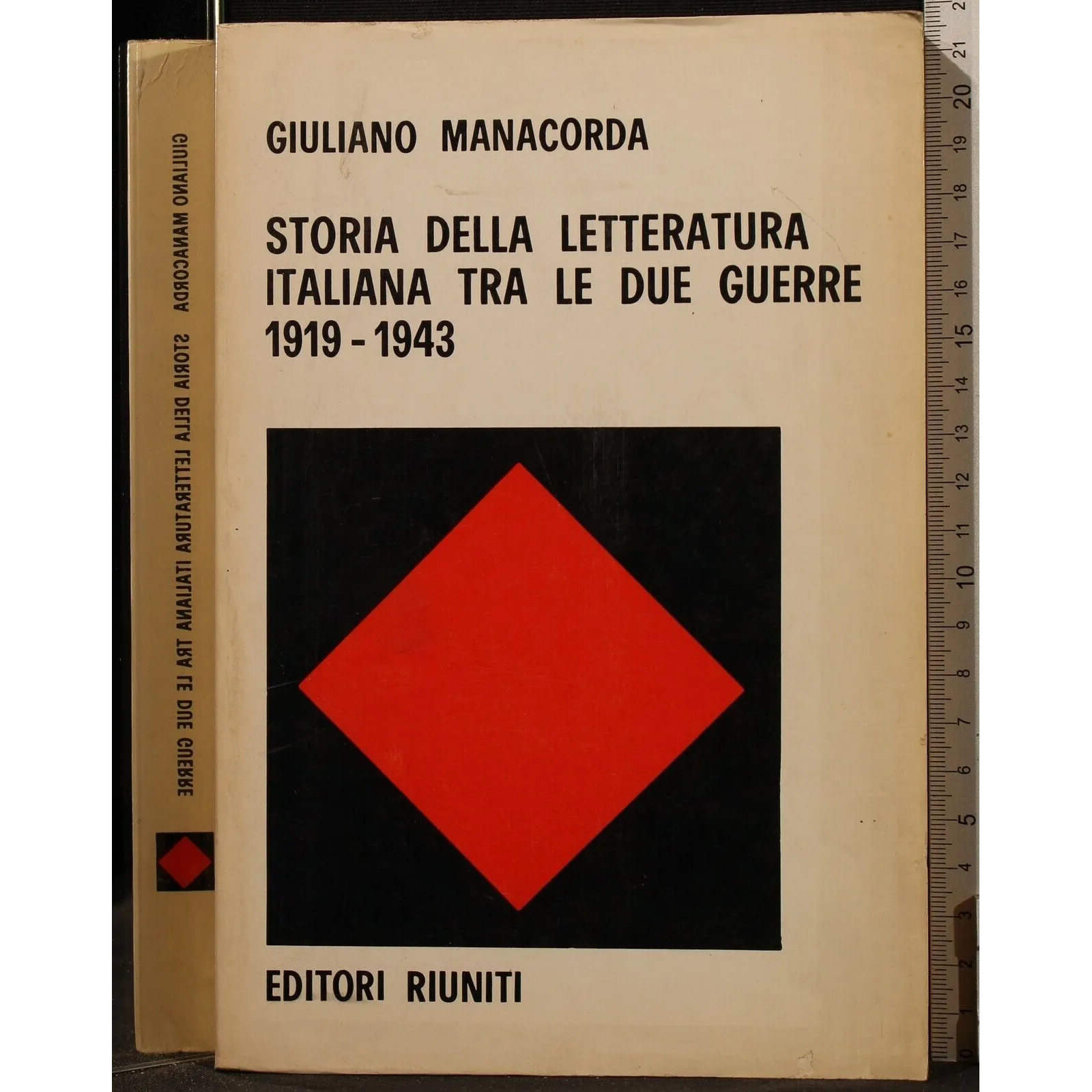 STORIA DELLA LETTERATURA ITALIANA TRA LE DUE..