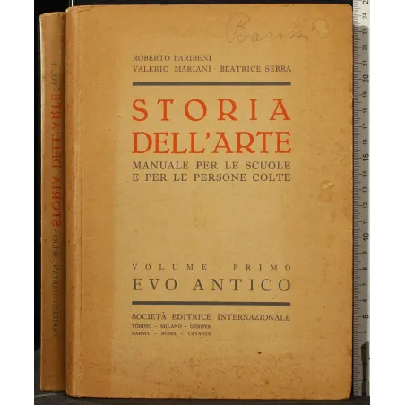 STORIA DELL'ARTE. VOL 1