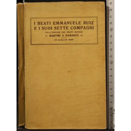 I BEATI EMMANUELE RUIZ E I SUOI SETTE COMPAGNI