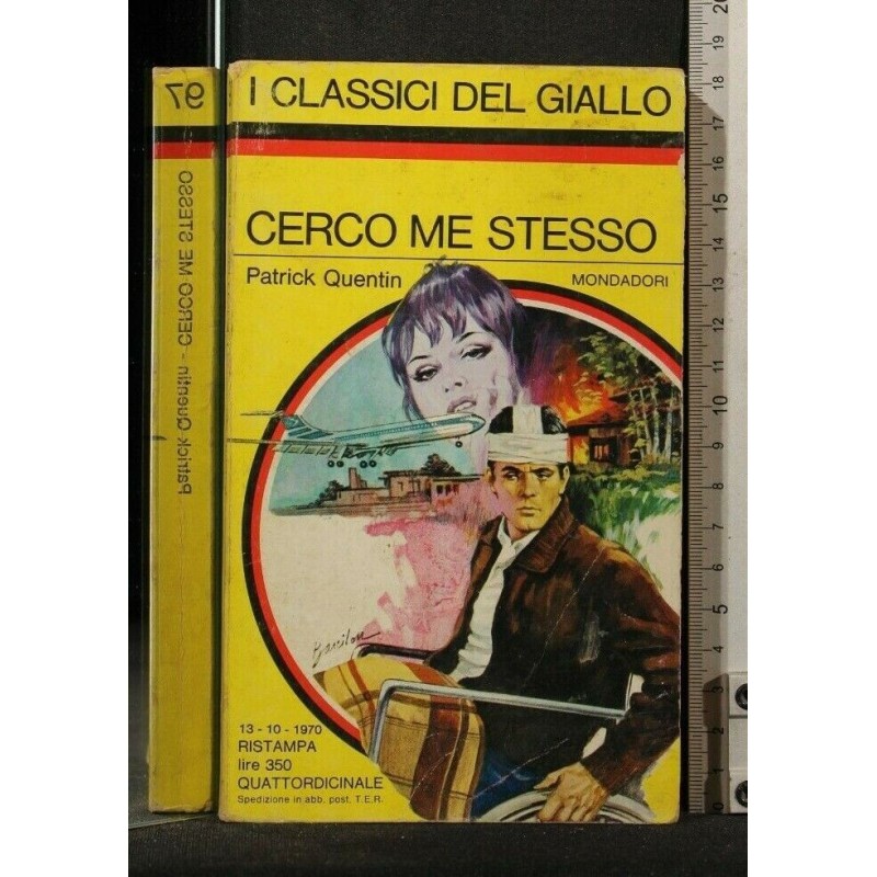 GIALLO MONDADORI. CERCO ME STESSO. PATRICK QUENTIN.