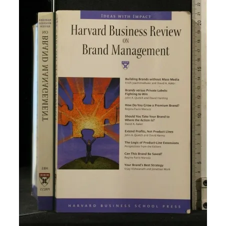 HARVARD BUSINESS REVIEW ON BRAND MANAGEMENT