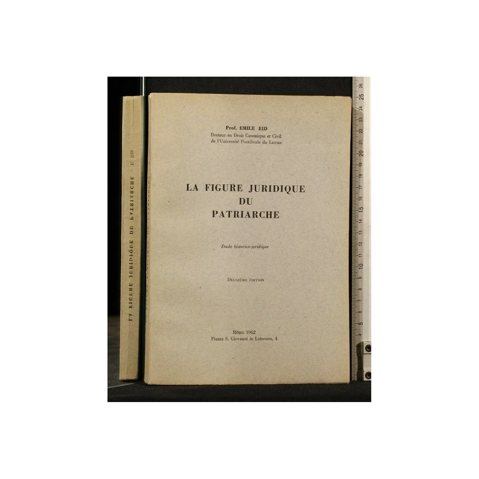 LA FIGURE JURIDIQUE DU PATRIARCHE