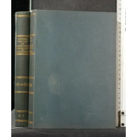 ARCHIVIO ITALIANO DI DERMATOLOGIA SIFILOGRAFIA E VENEROLOGIA