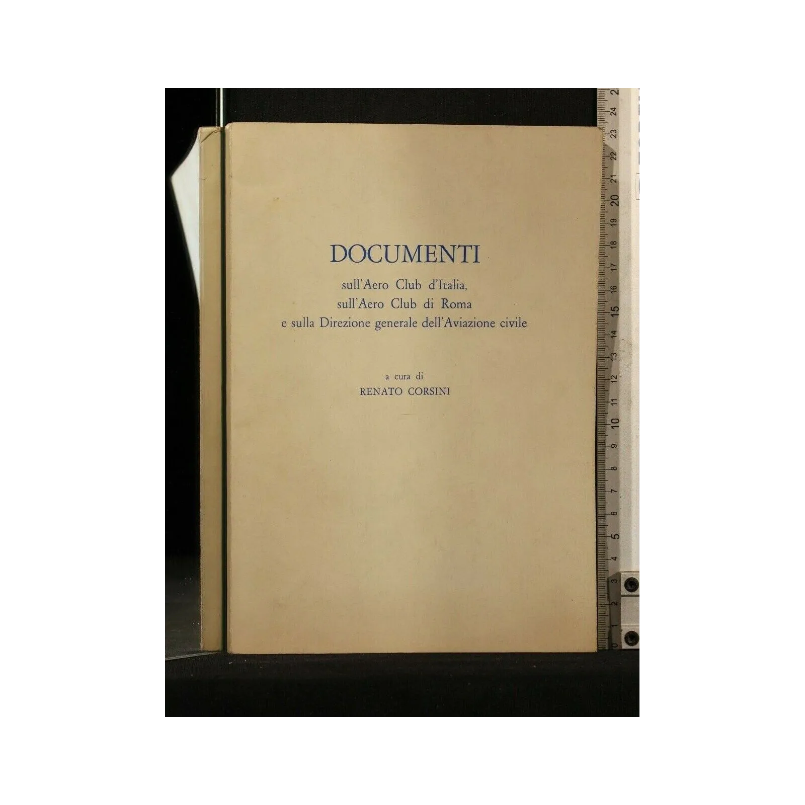 DOCUMENTI SULL'AEREO CLUB D'ITALIA... Renato Corsini. Star._x000D_
