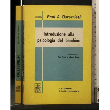 INTRODUZIONE ALLA PSICOLOGIA DEL BAMBINO