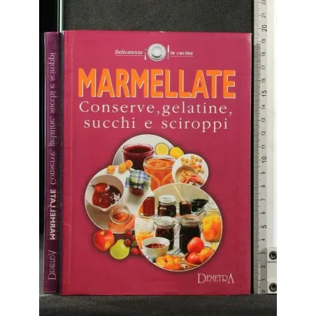 MARMELLATE CONSERVE, GELATINE, SUCCHI E SCIROPPI