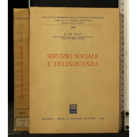 SERVIZIO SOCIALE E DELINQUENZA