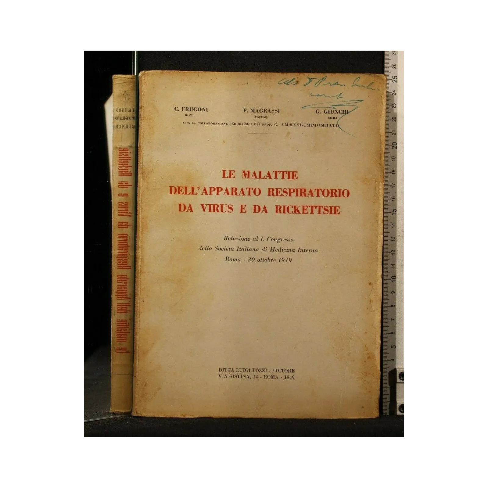 LE MALATTIE DELL'APPARATO RESPIRATORIO DA VIRUS E DA RICKETTSIE