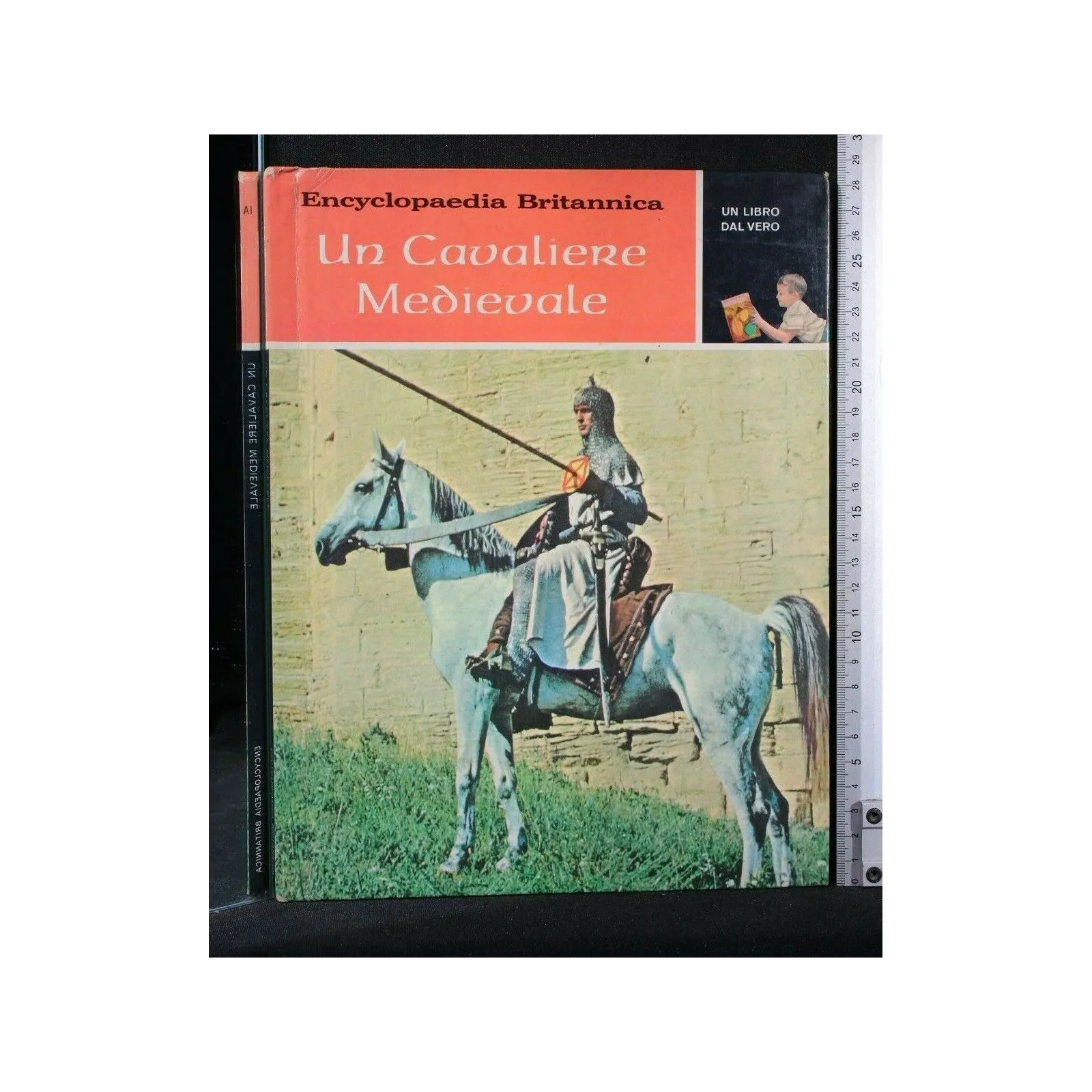 UN LIBRO DAL VERO UN CAVALIERE MEDIEVALE