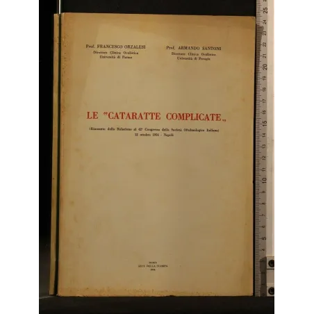 LE CATARATTE COMPLICATE