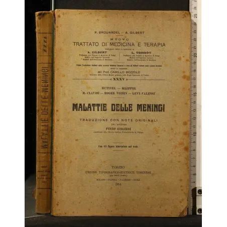MALATTIE DELLE MENINGI NUOVO TRATTATO DI MEDICINA E TERAPIA XXXV