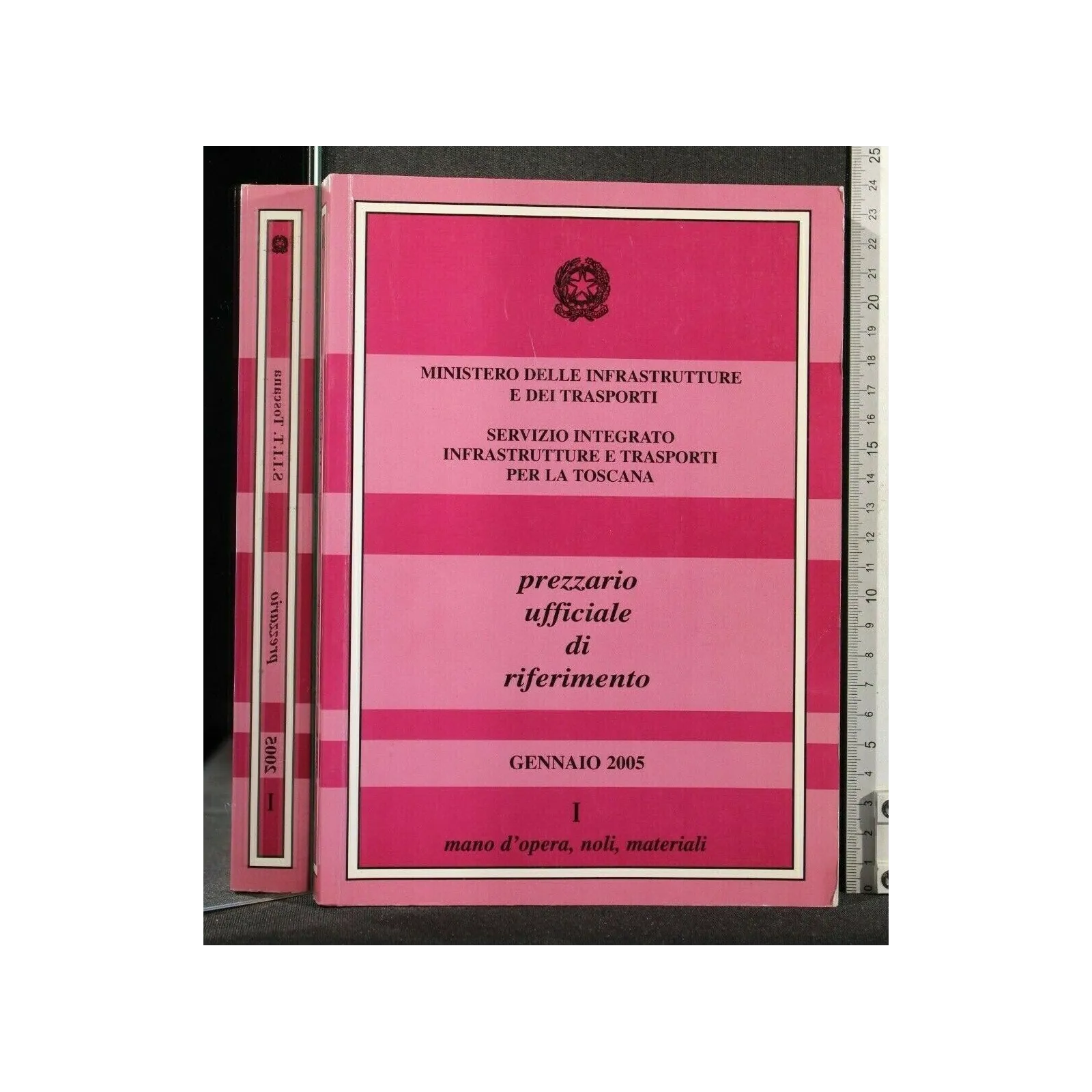 PREZZARIO UFFICIALE DI RIFERIMENTO GENNAIO 2005 VOLUMI I, II