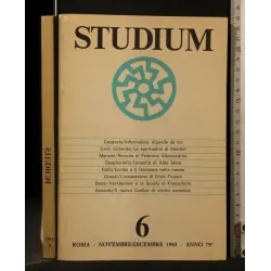 STUDIUM 6 NOVEMBRE/DICEMBRE 1983 ANNO 79°