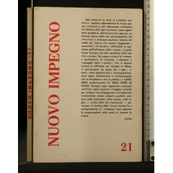 NUOVO IMPEGNO 21 AUTUNNO 1970-INVERNO 1971
