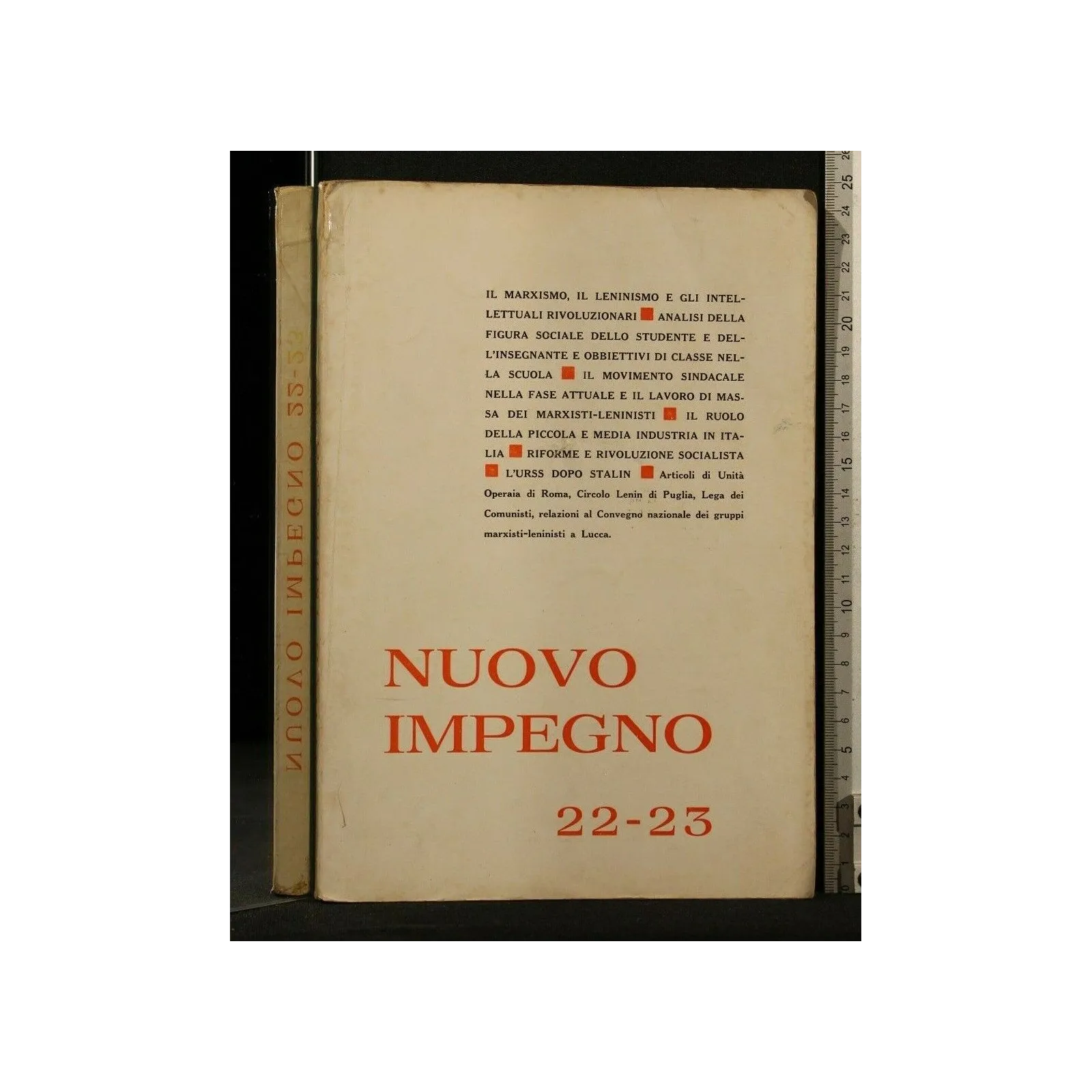 NUOVO IMPEGNO 22-23 MAGGIO-OTTOBRE 1971