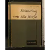 RIVISTA CRITICA DI STORIA DELLA FILOSOFIA ANNO XXVIII FASC IV