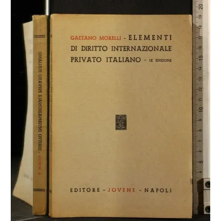 ELEMENTI DI DIRITTO INTERNAZIONALE PRIVATO ITALIANO