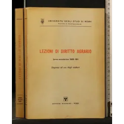 LEZIONI DI DIRITTO AGARIO AA 1968/69