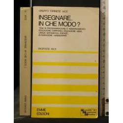 INSEGNARE IN CHE MODO?