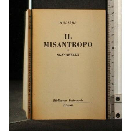IL MISANTROPO E SGANARELLO