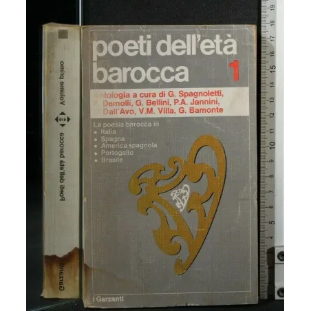POETI DELL'ETA' BAROCCA VOL 1, 2