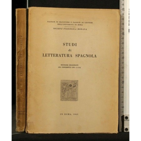 STUDI DI LETTERATURA SPAGNOLA