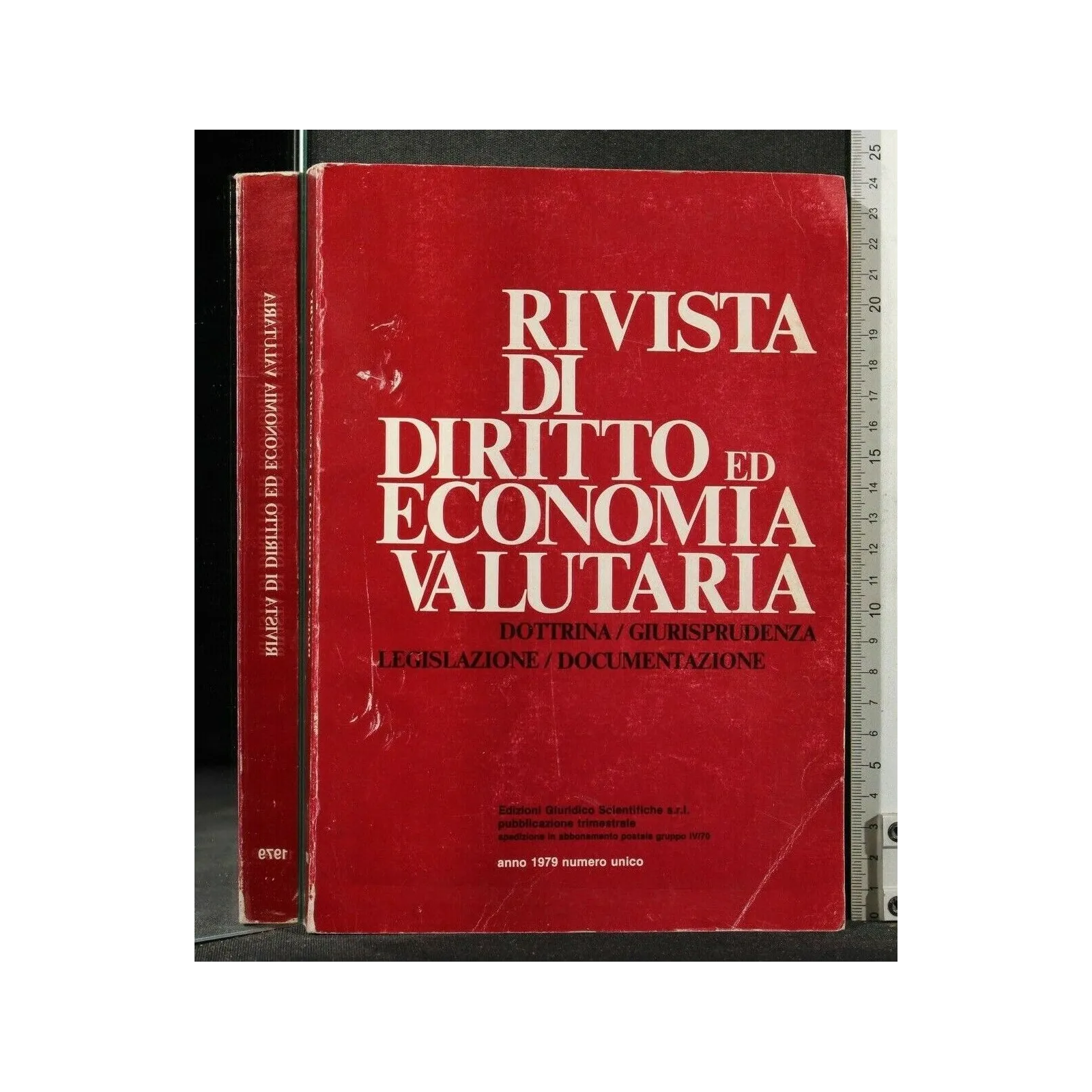 RIVISTA DI DIRITTO ED ECONOMIA VALUTARIA