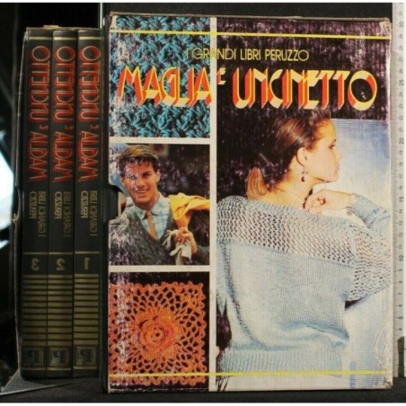 IL GRANDE LIBRO DI MAGLIA E UNCINETTO VOL.1-2-3