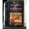 LE GOUT ET LES MOTS