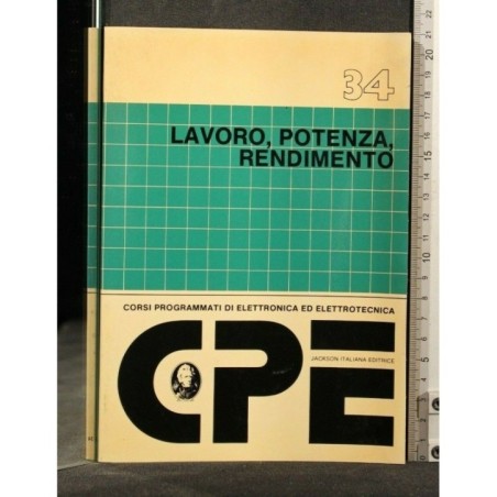 LAVORO, POTENZA, RENDIMENTO