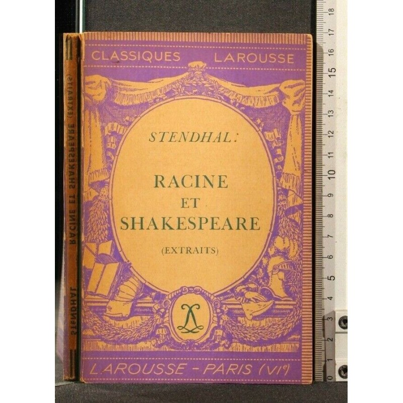 RACINE ET SHAKESPEARE