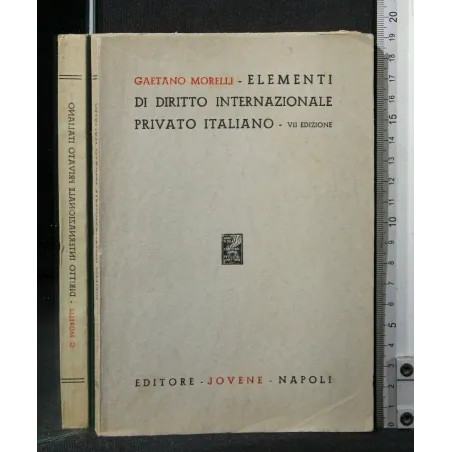 ELEMENTI DI DIRITTO INTERNAZIONALE PRIVATO ITALIANO