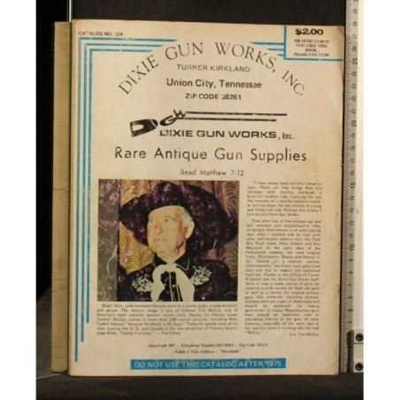 RARE ANTIQUE GUN SUPPLIES CATALOG NO. 124